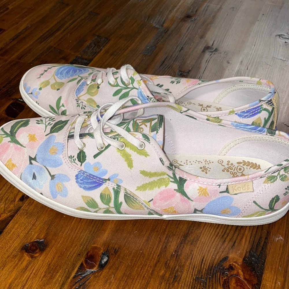 Keds Women's Floral Canvas Sneakers - Multicolor